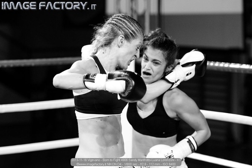 2013-11-16 Vigevano - Born to Fight 4906 Sandy Manfrotto-Luana Lorenzoni - K1